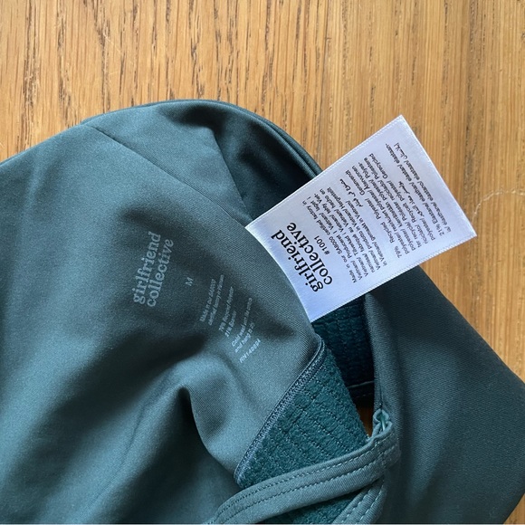 Girlfriend Collective Set Compressive High Rise Legging & Topanga Halter Bra NWT - Picture 11 of 14